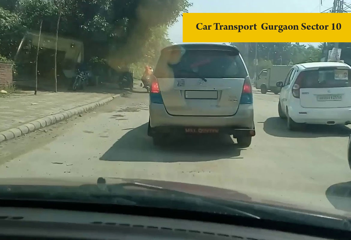 car transport Gurgaon Sector 10